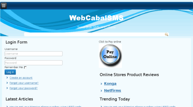 webcabalsms.com