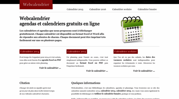 webcalendrier.fr