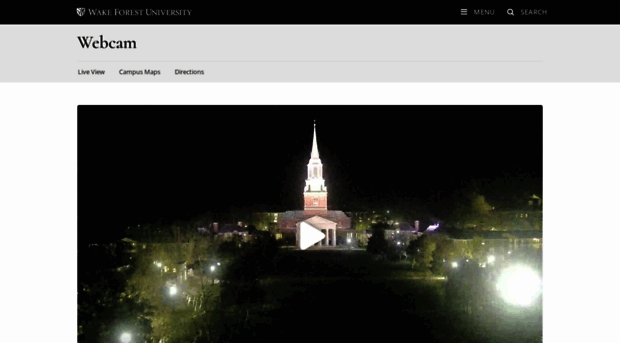 webcam.wfu.edu