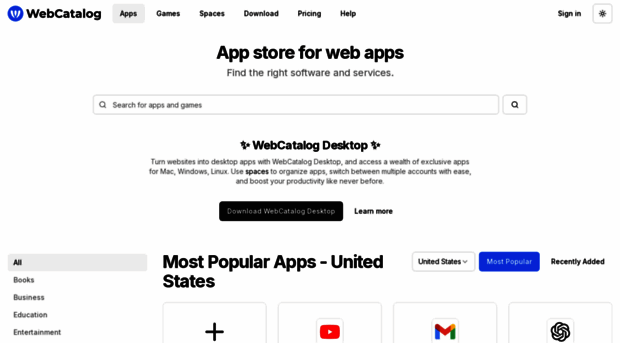 webcatalog.io