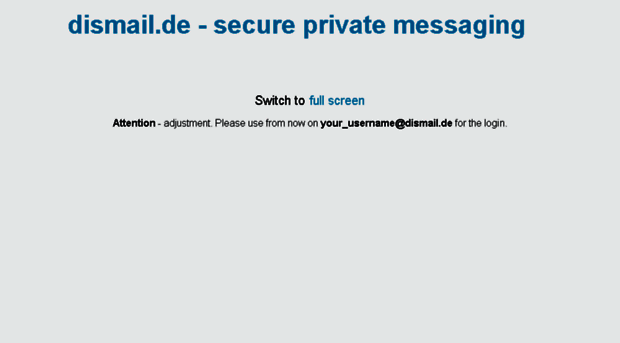 webchat.dismail.de