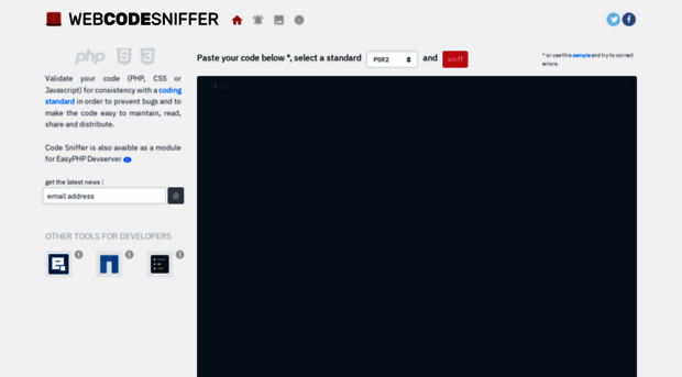 webcodesniffer.net