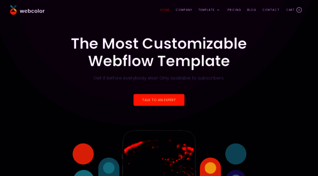 webcolor.webflow.io - Webcolor - Webflow Ecommerce w... - Webcolor Webflow