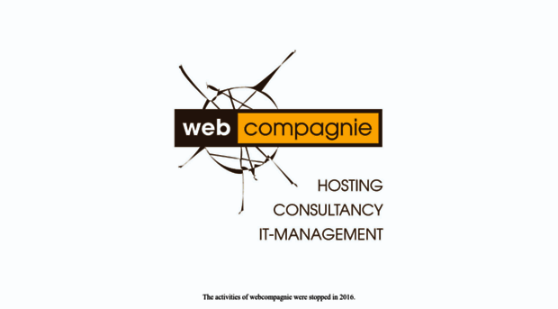 webcompagnie.be