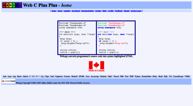 webcpp.sourceforge.net