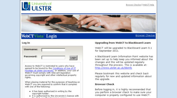 webct.ulster.ac.uk