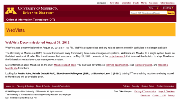 webct.umn.edu