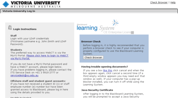 webct.vu.edu.au