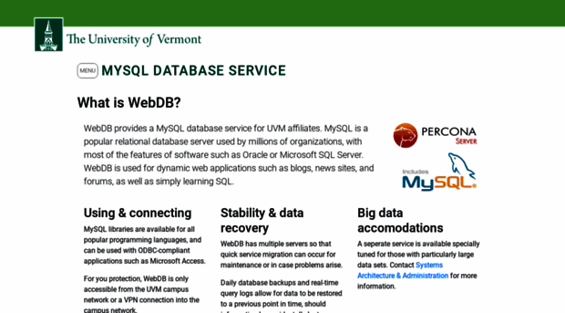 webdb.uvm.edu