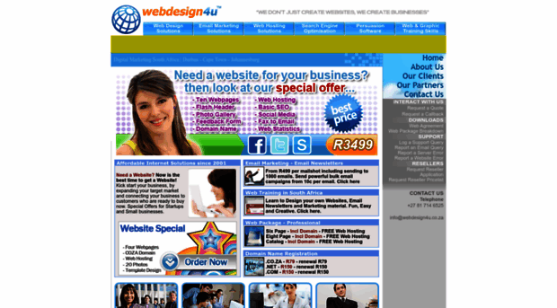 webdesign4u.co.za