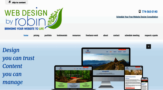 webdesignbyrobin.com