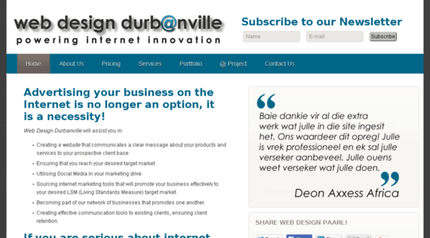 webdesigndurbanville.co.za