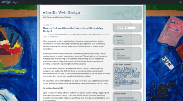 webdesigntutorial.edublogs.org