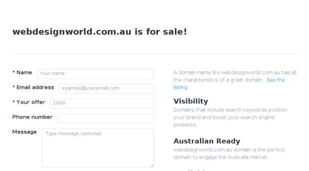 webdesignworld.com.au