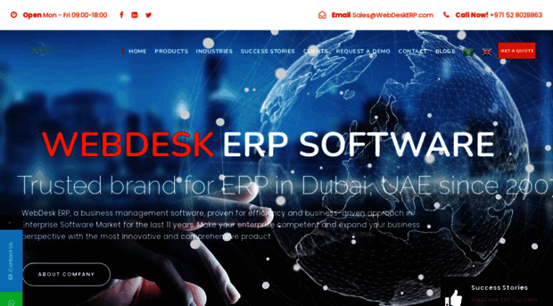 webdeskerp.com