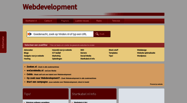 webdevelopment.startkabel.nl