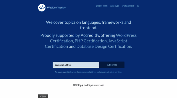webdevweekly.com