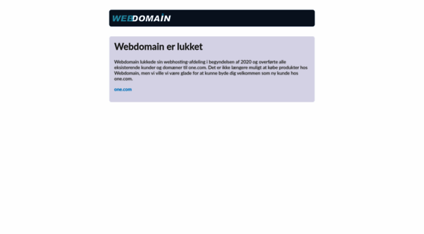 webdomain.dk