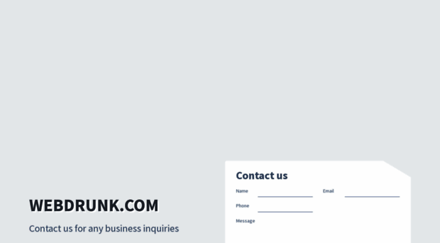 webdrunk.com