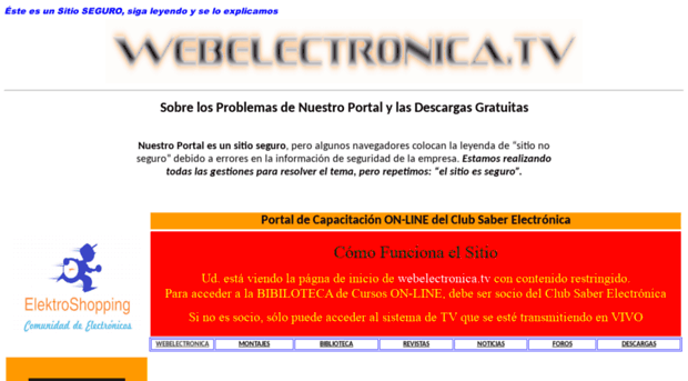 webelectronica.tv