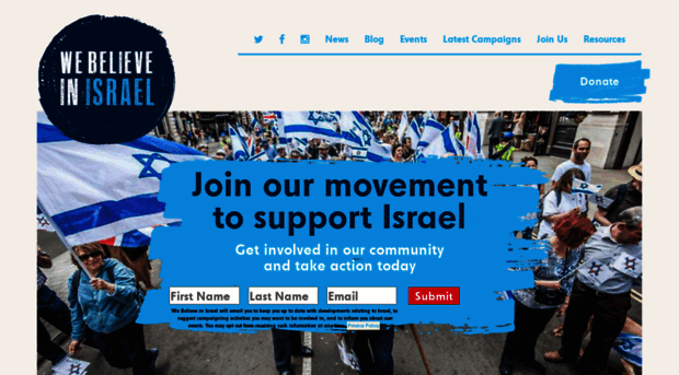 webelieveinisrael.org