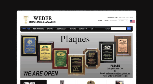 weberbowlingandawards.com