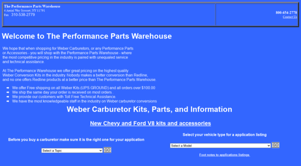 webercarburetors.com