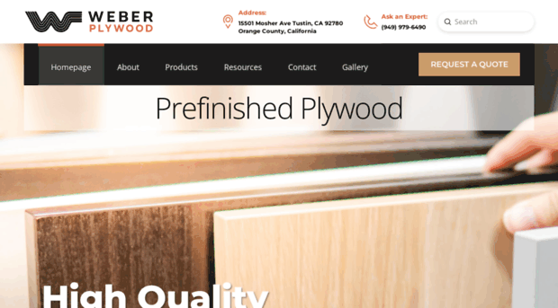 weberplywood.com