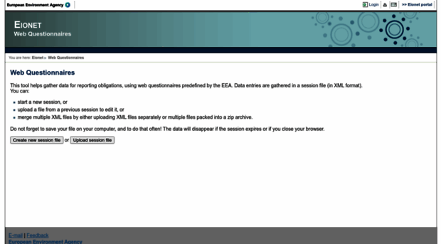 webforms.eionet.europa.eu