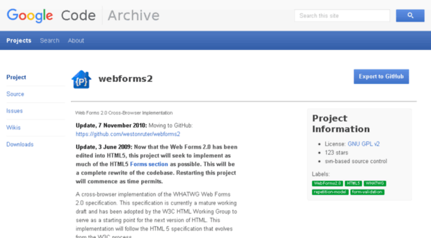 webforms2.googlecode.com