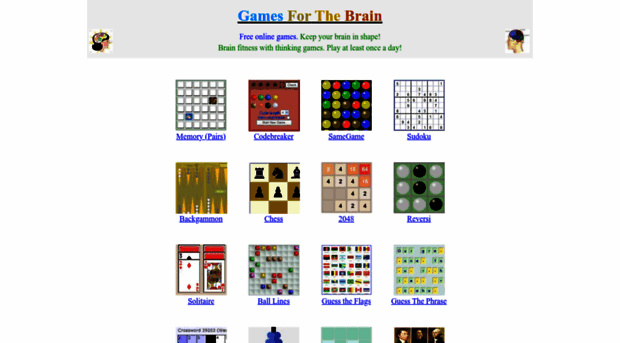 Brain Training - Web Games Online