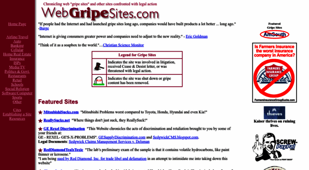 webgripesites.com