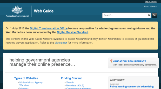 webguide.gov.au