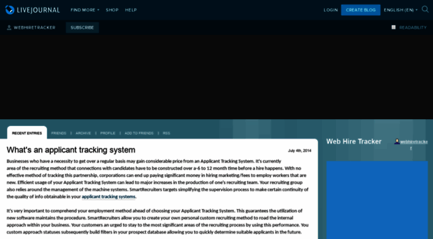 webhiretracker.livejournal.com