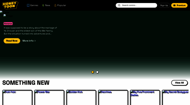 webhoneycomics.com
