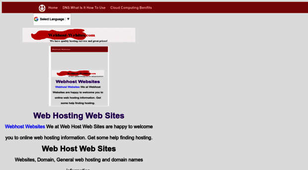 webhost-websites.com