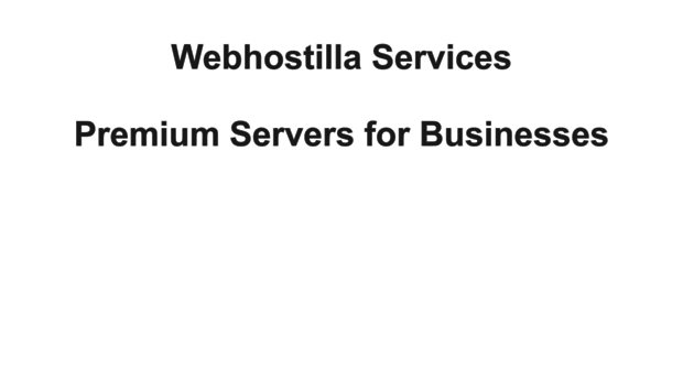 webhostilla.com