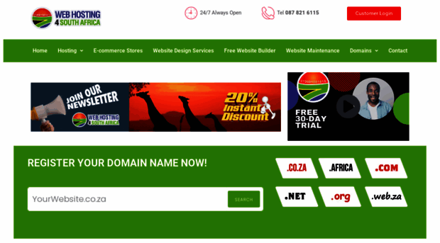 webhosting4southafrica.co.za