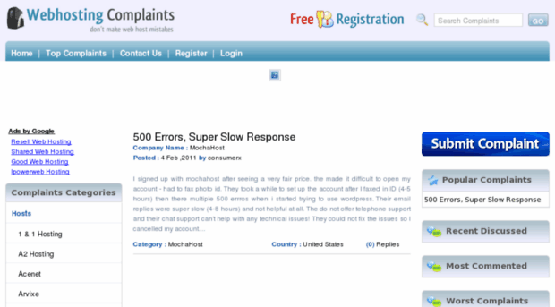 webhostingcomplaints.com