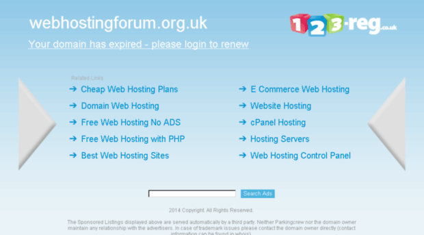webhostingforum.org.uk