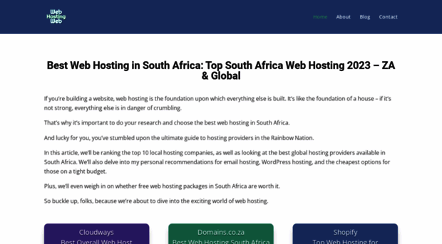 webhostingweb.co.za