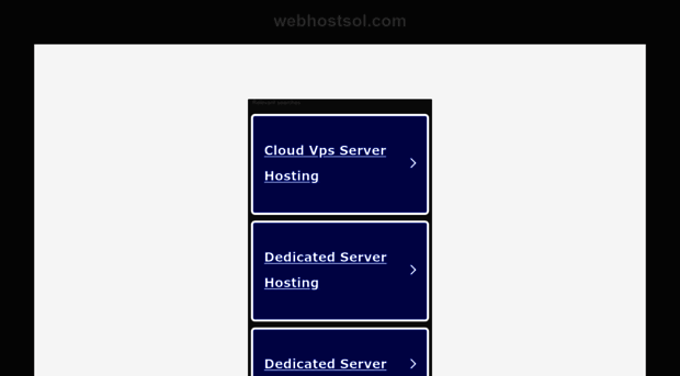 webhostsol.com