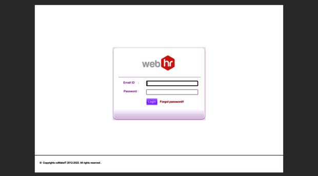 webhr.comakeit.net