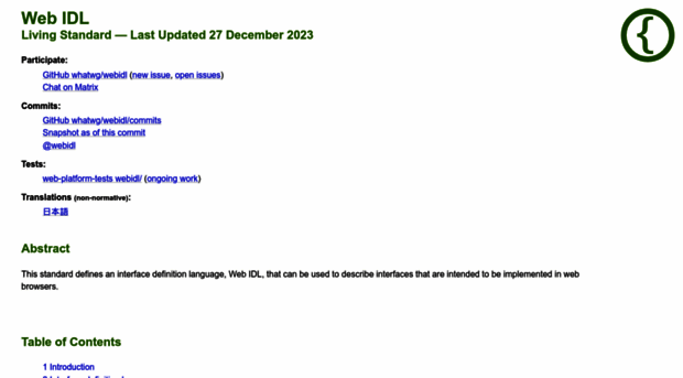 webidl.spec.whatwg.org
