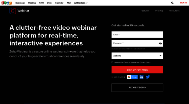 webinar.zoho.com