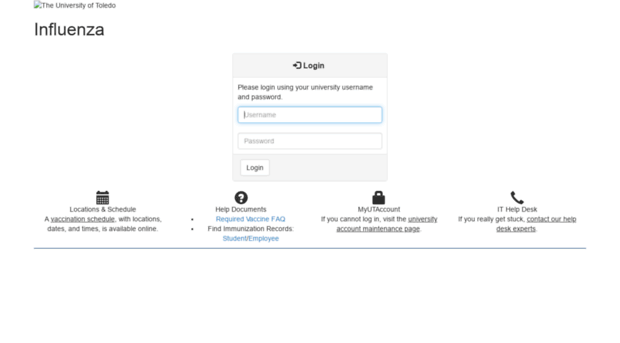 webinfluenzaapp.utoledo.edu