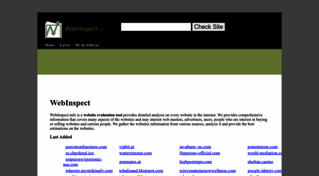 webinspect.info