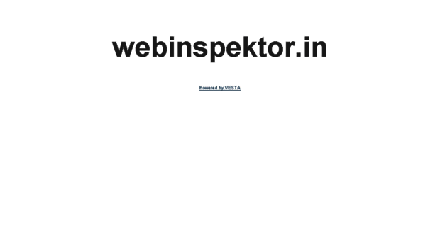 webinspektor.in