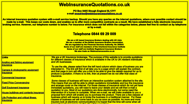 webinsurancequotations.co.uk