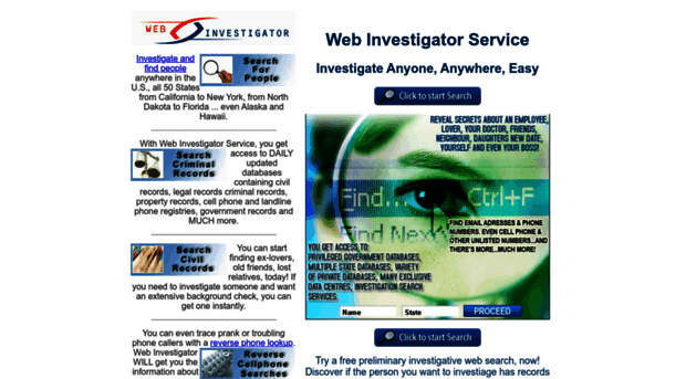 webinvestigatorservice.com